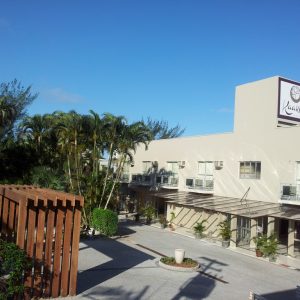Fachada do hotel